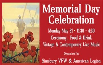 Town of Simsbury Memorial Day Celebration